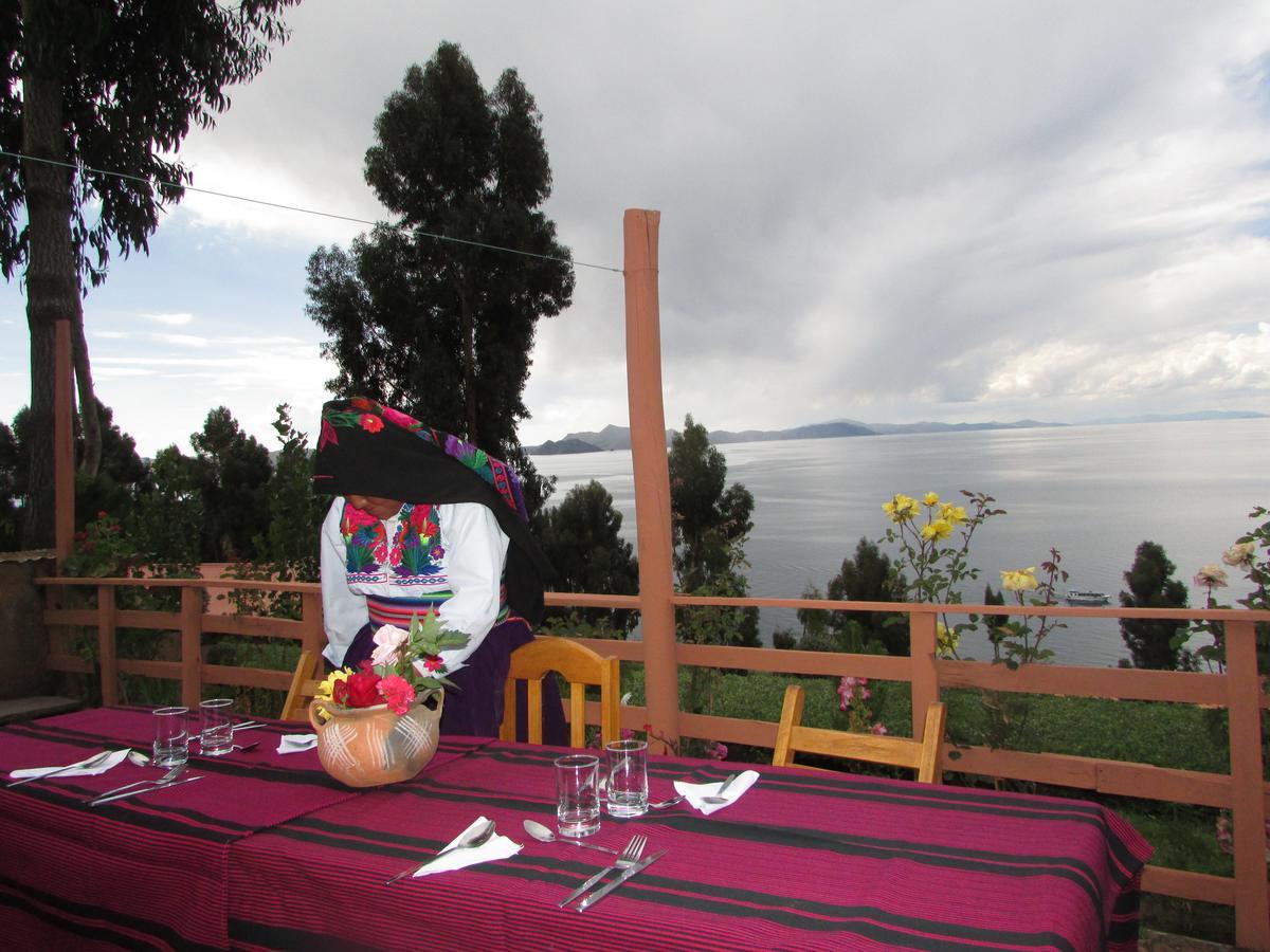 Isla Amantani Titicaca Chaska Wasi Amantaniゲストハウス エクステリア 写真